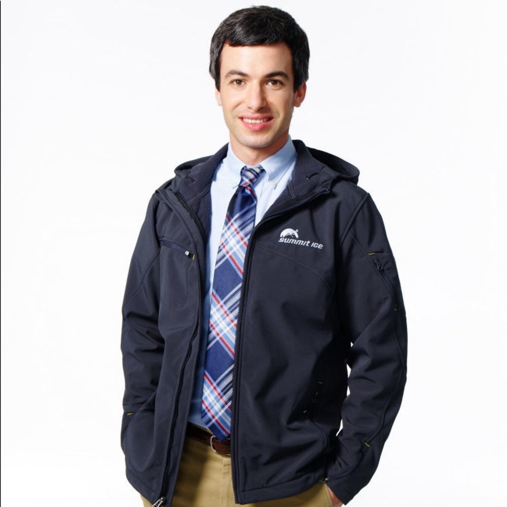 Summit Ice soft shell jacket as seen on Nathan For You